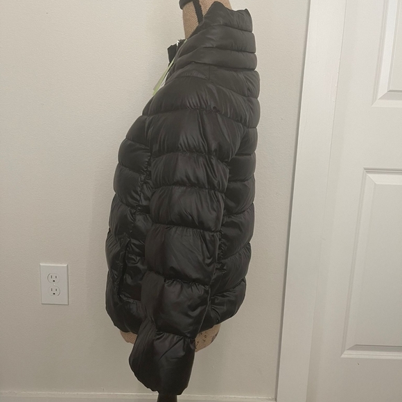 NWT! BLACK SAM EDELMAN PUFFER JACKET SIZE: XS - Picture 3 of 12
